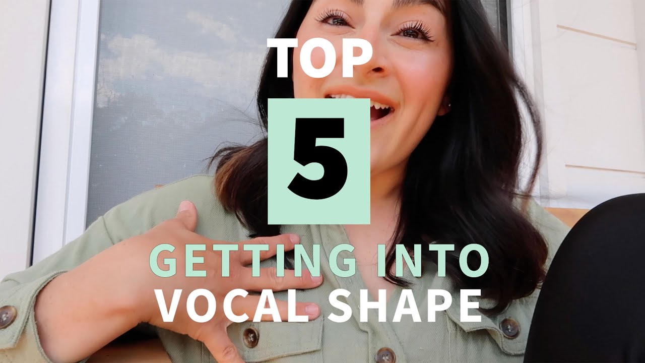 TOP 5️⃣ : How to get back in vocal shape! 🏋🏽♀️💪🏽