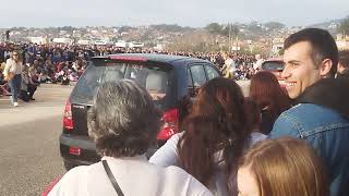 Tarde tronchante en Nigrán gracias al arlequín Karcocha 2024