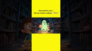 Haunted Library Ghost?! 👻📚 | Funny Scary 2D Cartoon Short