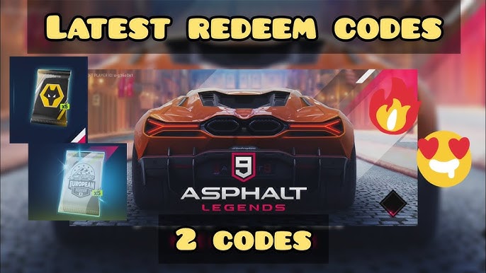 Asphalt 9: Legends - Explore the new Asphalt 9 Redeem Codes feature! Check  out the article on how to use them and MAYBE find out some redeem codes.  #Asphalt9Legends