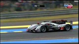 Le Mans 2011 - The last minutes of the Audi victory