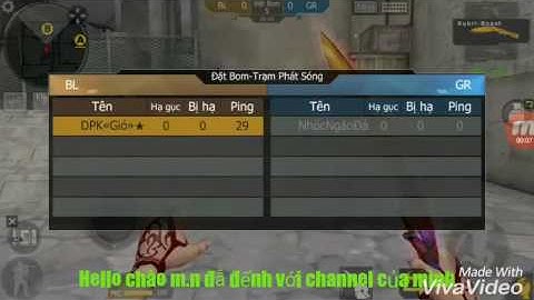 Hướng dẩn bug c4 map [ Tram Phát Sóng ] - Nhok Zhao Gaming