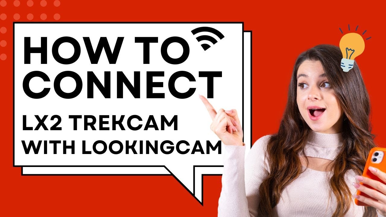 How to Use the LOOKINGCAM App with LX2 Trekcam - YouTube