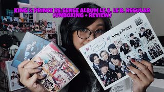 King & Prince Re:Sense 3rd Album LE A, LE B, & Regular Version Unboxing + Review