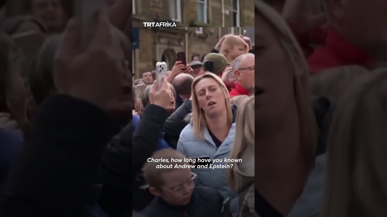 King Charles Heckled Over Prince Andrew Epstein Links