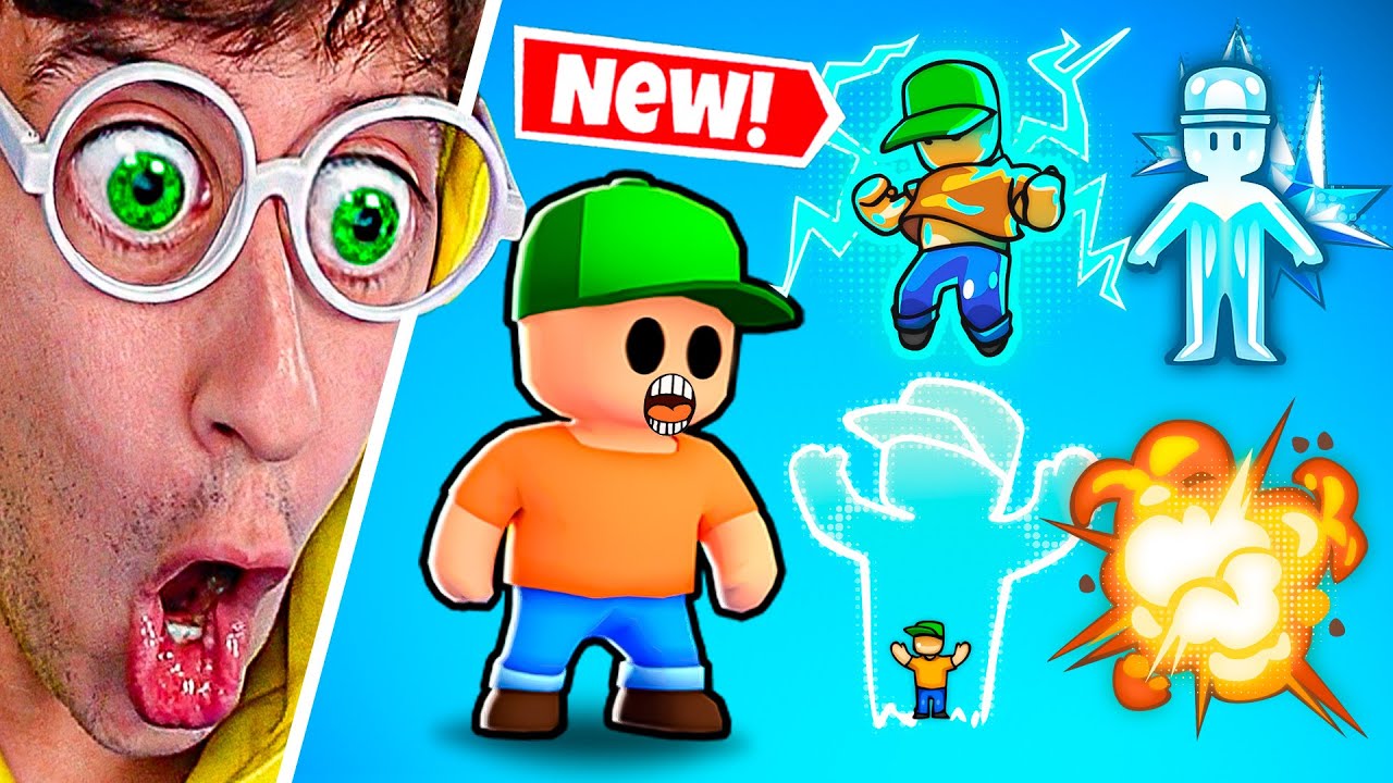 Poderes ELEMENTALES en Stumble Guys 🔥⚡💧!! (NUEVO)