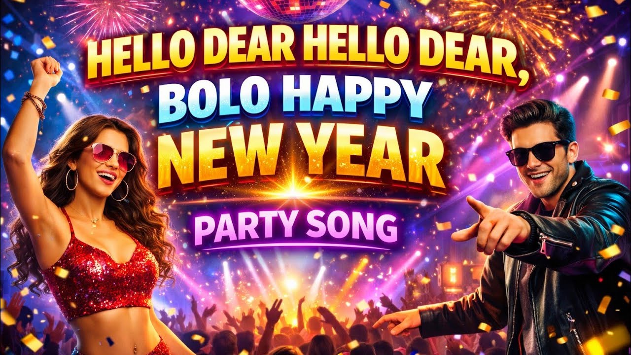 Hello Dear Hello Dear Bolo Happy New Year  | New Year Party Song 2025 