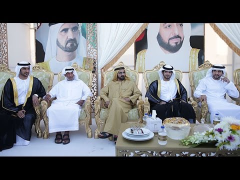 محمد بن راشد يحضر حفل زفاف نجلي أحمد عبيد بن صبيح الفلاسي 2016 03 24