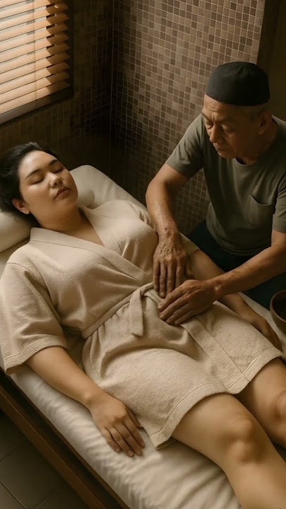 ASMR massage therapy breathing #shorts #spa #asmr