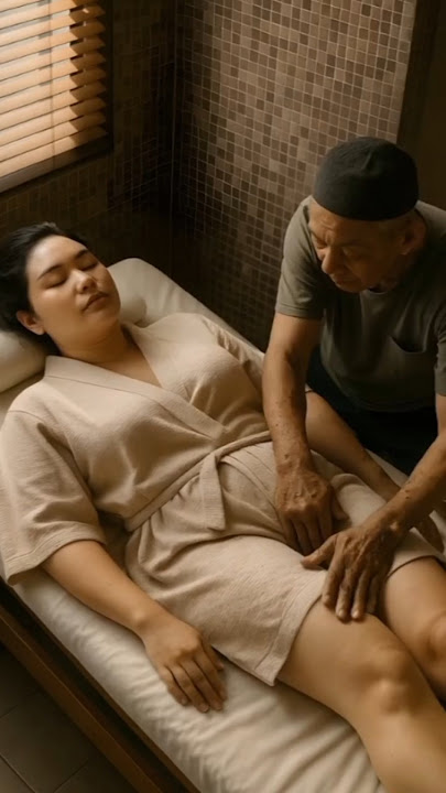 ASMR massage therapy breathing #shorts #spa #asmr