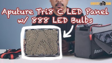 Unboxing Aputure Tri8 C LED Light with 888 LED Bulbs