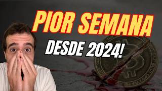BITCOIN (BTC) TEM PIOR QUEDA EM ANOS! E AGORA? Vai cair mais?