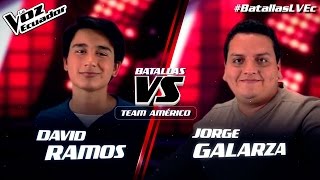 Video thumbnail of "David Ramos vs Jorge Galarza - "Por qué te tengo que olvidar" - Batallas - T2 - La Voz Ecuador"