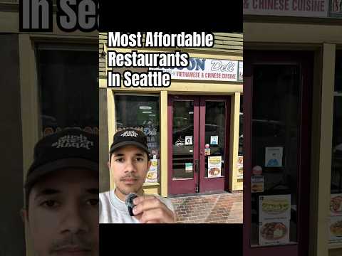 Video thumbnail: Cheap food in seattle • saigon deli • tacos chukis • mee sum • spice waala • fujibakery #seattlefood