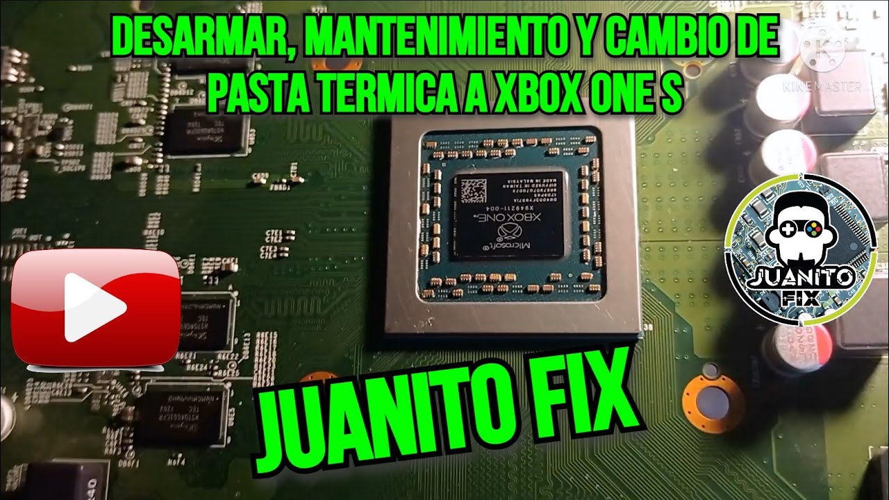 Mantenimiento y cambio de pasta térmica a Xbox One S / How To Change