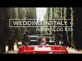 Свадьба в Италии Тоскана. Свадебная фотосессия с машиной. Свадьба на вилле VLOG #39