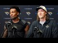 Jarrian Jones &amp; Trevor Lawrence Talk Key Moments in Week 17 Victory | Jacksonville Jaguars