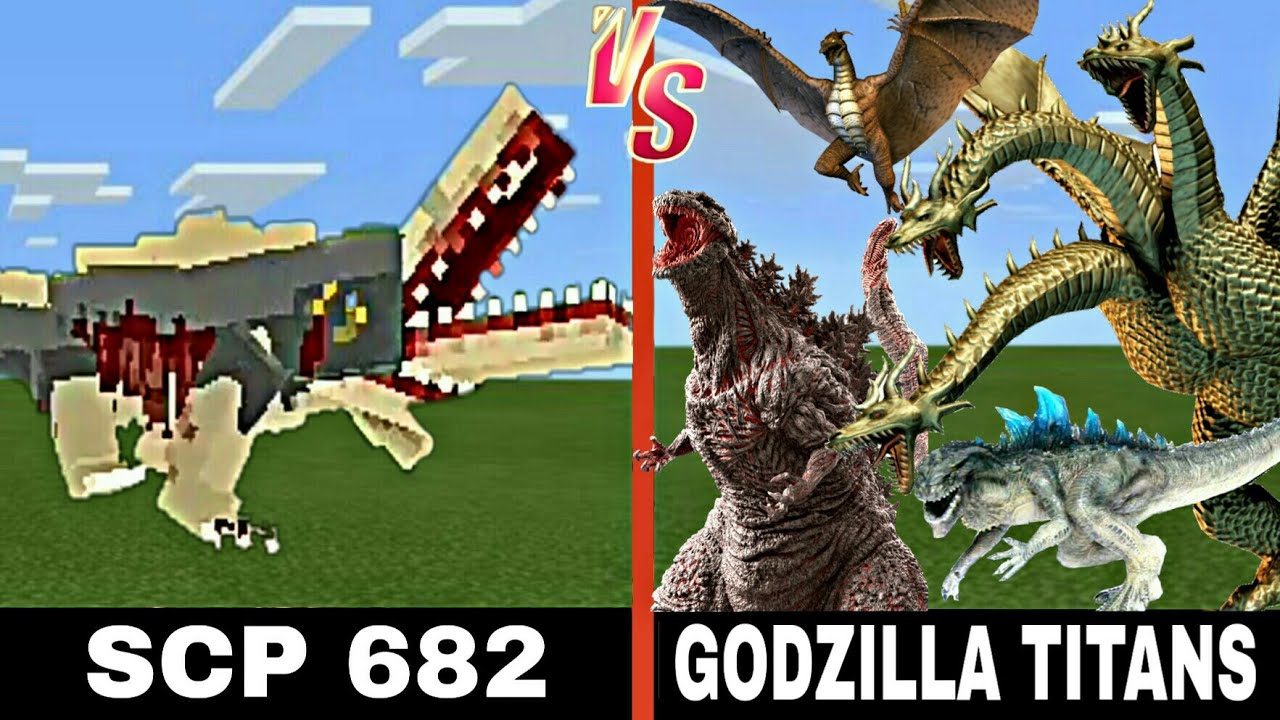 SCP-682 vs Godzilla [2/2]