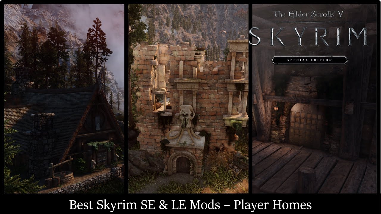 ☆ Skyrim - Mod Library - Best Player Homes Mods (Pt. 2)