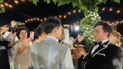 Noo Phước Thịnh, Trấn Thành cùng sao Việt bật khóc dặn dò và mừng hạnh phúc Đông Nhi Ông Cao Thắng