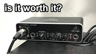 UMC22 vs cheap chinese 48V phantom power!