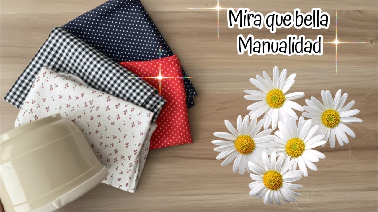 Acompáñame a hacer esta linda Idea con pocos materiales 😍🌻