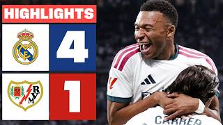 Real Madrid 4 - 1 Rayo Vallecano Resumen Laliga Ea Sports