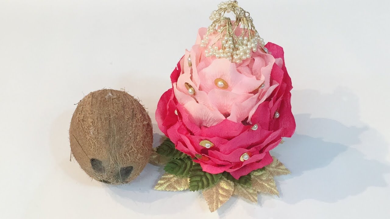 Coconut Decoration For Indian Wedding YouTube