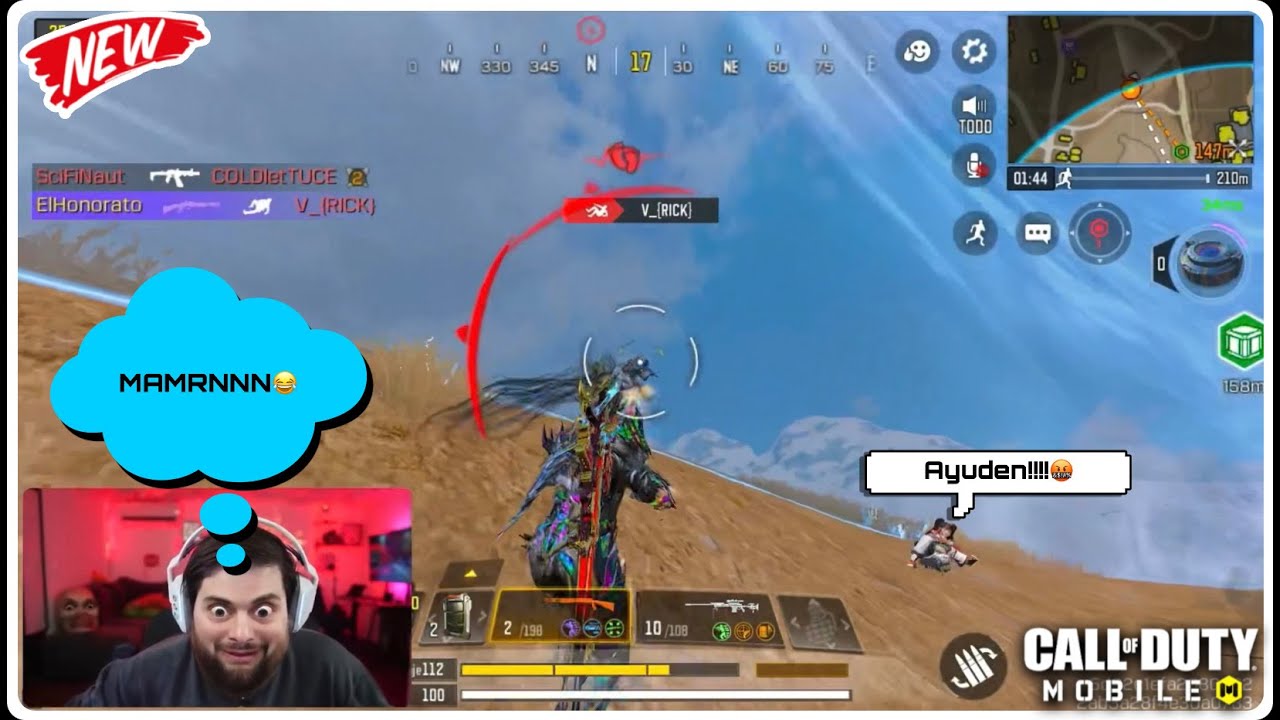 EL OSO SE PUSO SABROSO CON LA FRANCO-ESCOPETA🥵|CALL OF DUTY MOBILE|