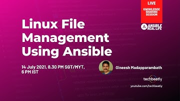 Linux File Management Using Ansible | Ansible Real Life | techbeatly