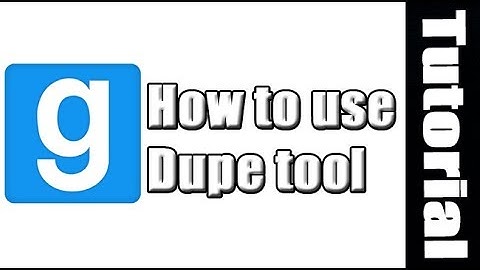 How to use the Duplicator tool for Gmod 2014