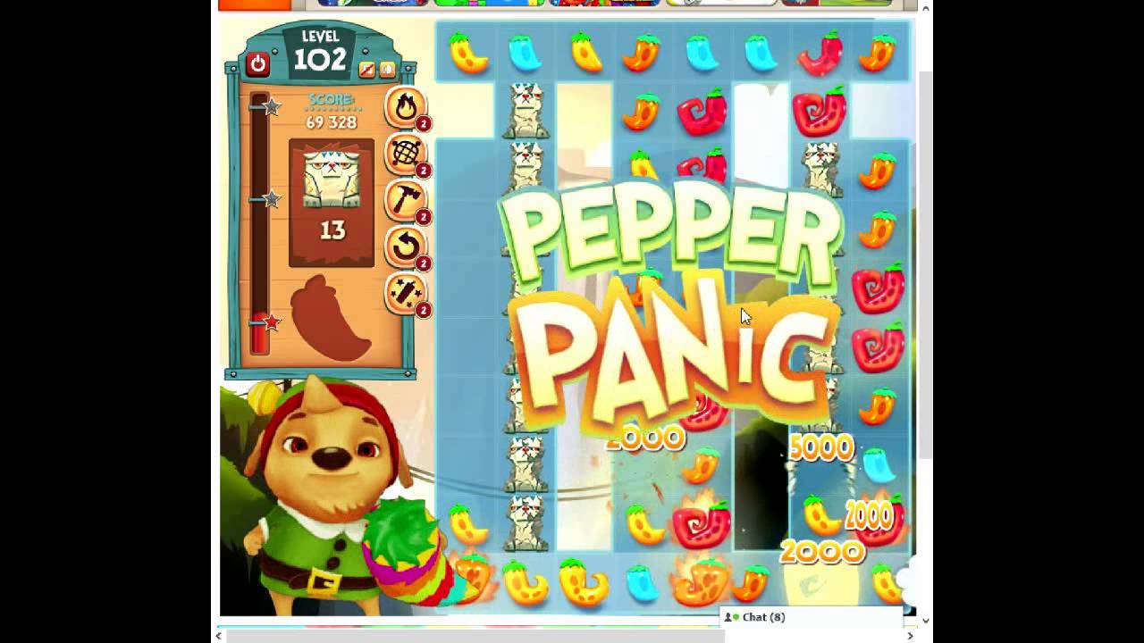 Pepper Panic Saga level 102 😈