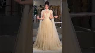 Elegant Long Fancy Frock – Stylish Party &amp; Wedding Wear Dress#dress #shortfrocks #frockstyle #dres