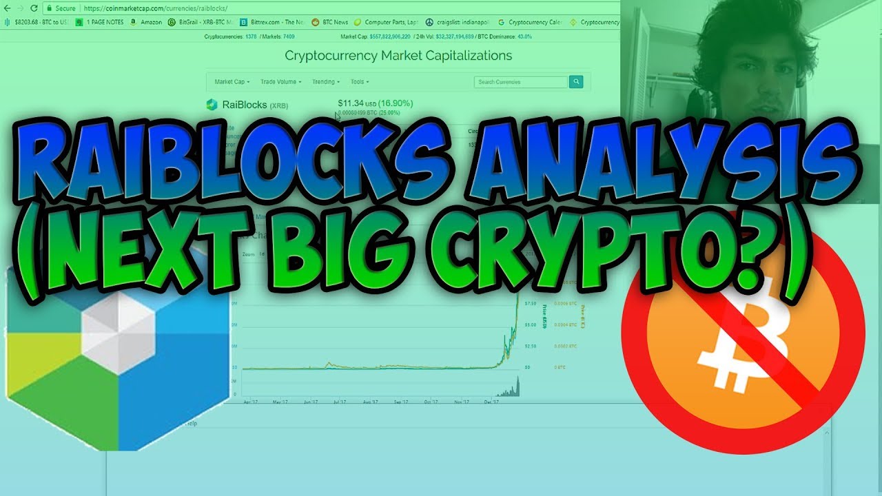 RaiBlocks Analysis - The Next Big Cryptocurrency? - YouTube