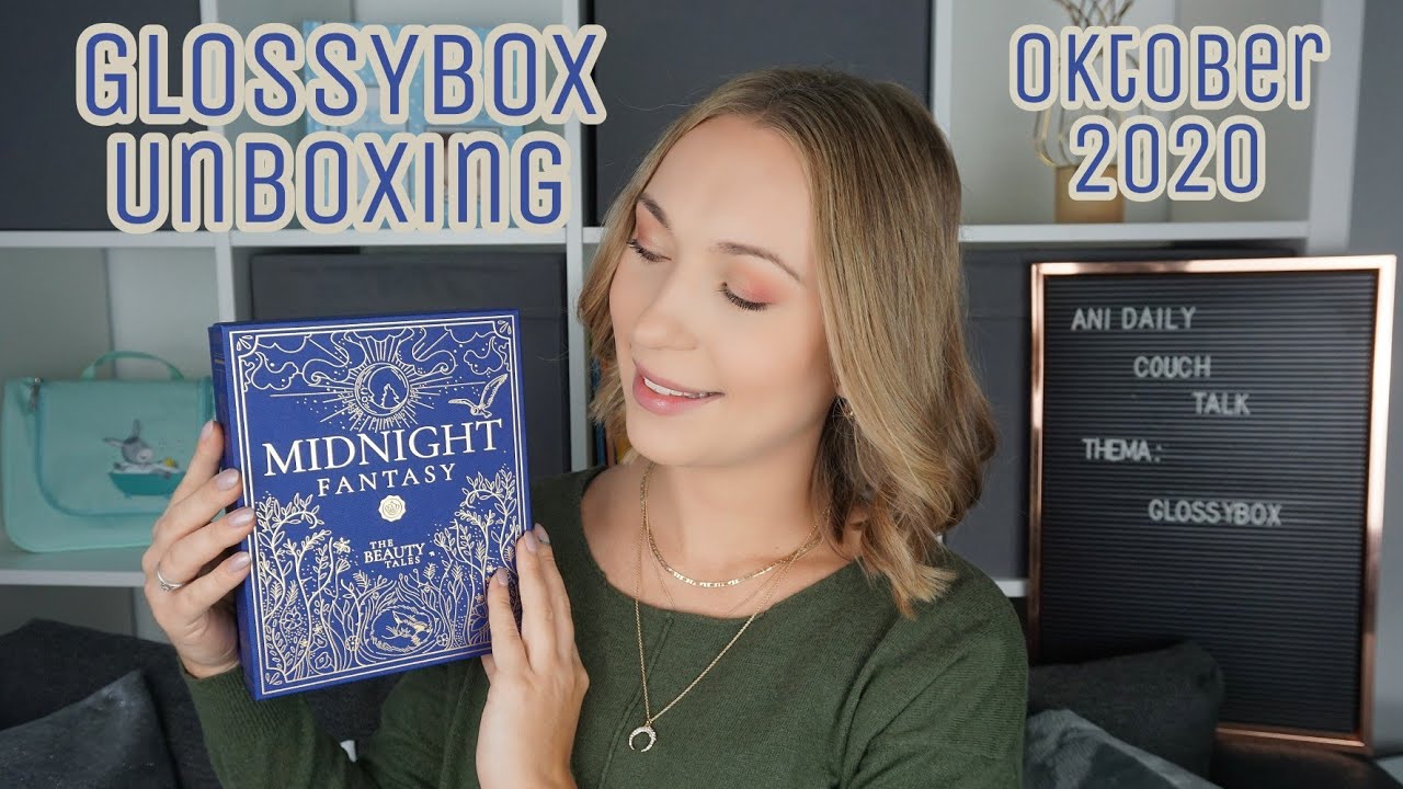 GLOSSYBOX | Unboxing Oktober 2020 - YouTube