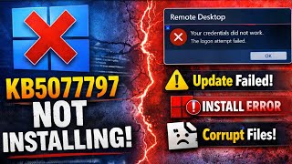 Fix KB5077797 Not Installing on Windows 11 23H2 | Out-of-Band Update 22631.6494 Failed