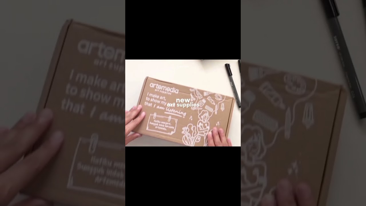 new art supplies | rekomendasi sketchbook dan drawing pen murah ✨ 