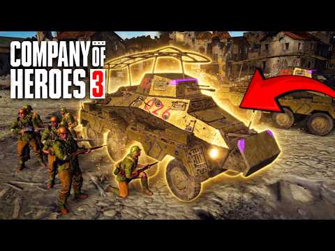El FABULOSO VAPORIZADOR de INFANTERÍA de la 2GM - Company of Heroes 3