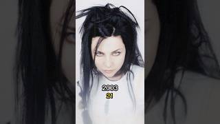 Evanescence Then and Now (2003 vs 2025)#evanescence #amylee #gothicrock #00srock #thenandnow #shorts