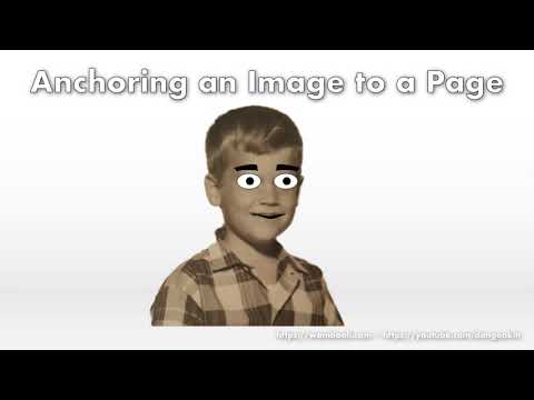 218 Anchoring an Image to a Page