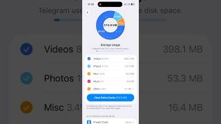 Telegram Taking Too Much Storage 😳 Clear Cache in Seconds!📝