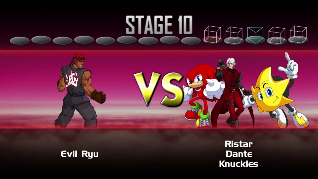 Super Smash Bros Crusade 0.9.5 - Beating Classic Mode with Evil Ryu