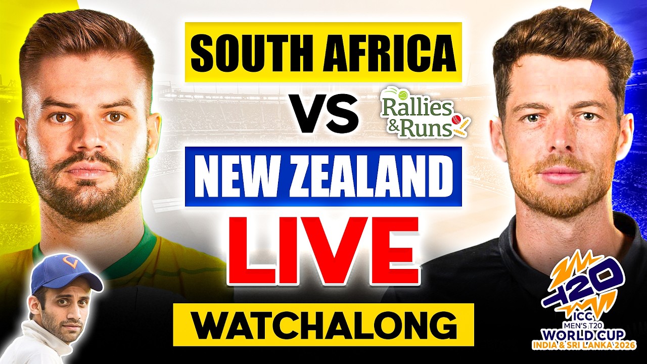 T20 WORLD CUP 2026: SEMI FINAL SHOWDOWN – SOUTH AFRICA v NEW ZEALAND WATCH PARTY 🔥