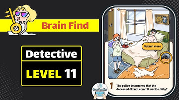 Brain Find Detective Level 11 Room 313 Walkthrough