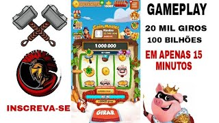 COMO EU LUCREI 20MIL+ GIROS NO COIN MASTER EM 10 MIN 