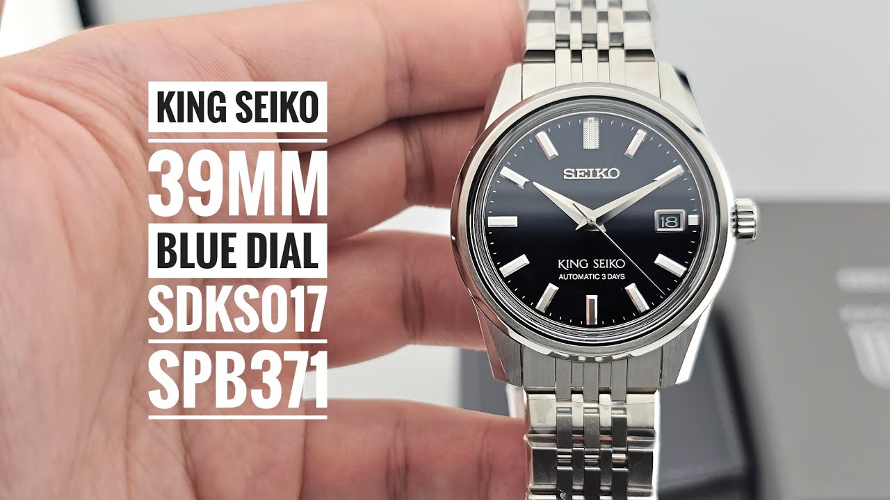 キングSEIKO 39m ブルー　SDKS017 SDKS017＜キングセイコー＞Cal.6R55 レギュラーモデル | 静岡の