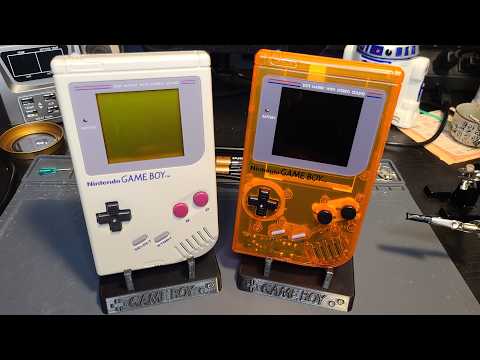 Screen Upgrade, New Shell, and More! - Final Trying To Restore and Upgrade 2 Game Boy DMGs - Part 4