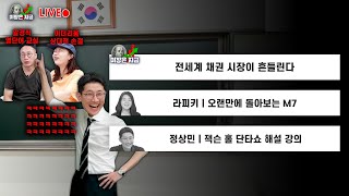 전세계 채권 시장이 흔들린다ㅣ라피키 '오랜만에 돌아보는 M7' l 정상민 '잭슨 홀 단타쇼 해설 강의'