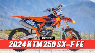 2024 KTM 250 SX-F Factory Edition Intro | Updated Bike Test Review