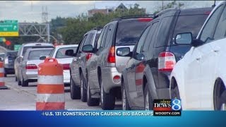 US-131 construction causing big backups